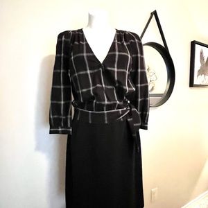 Madewell Open Front Tie Side Blouse